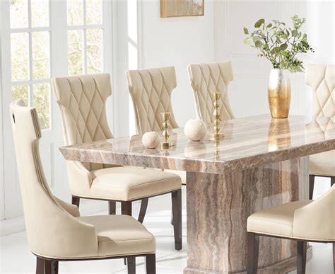 marble dining room table